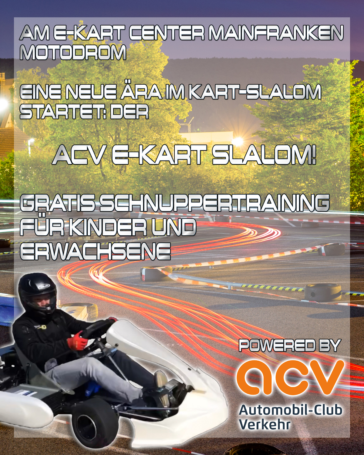 ACV E Kart Slalom Testfahrt 2022 2