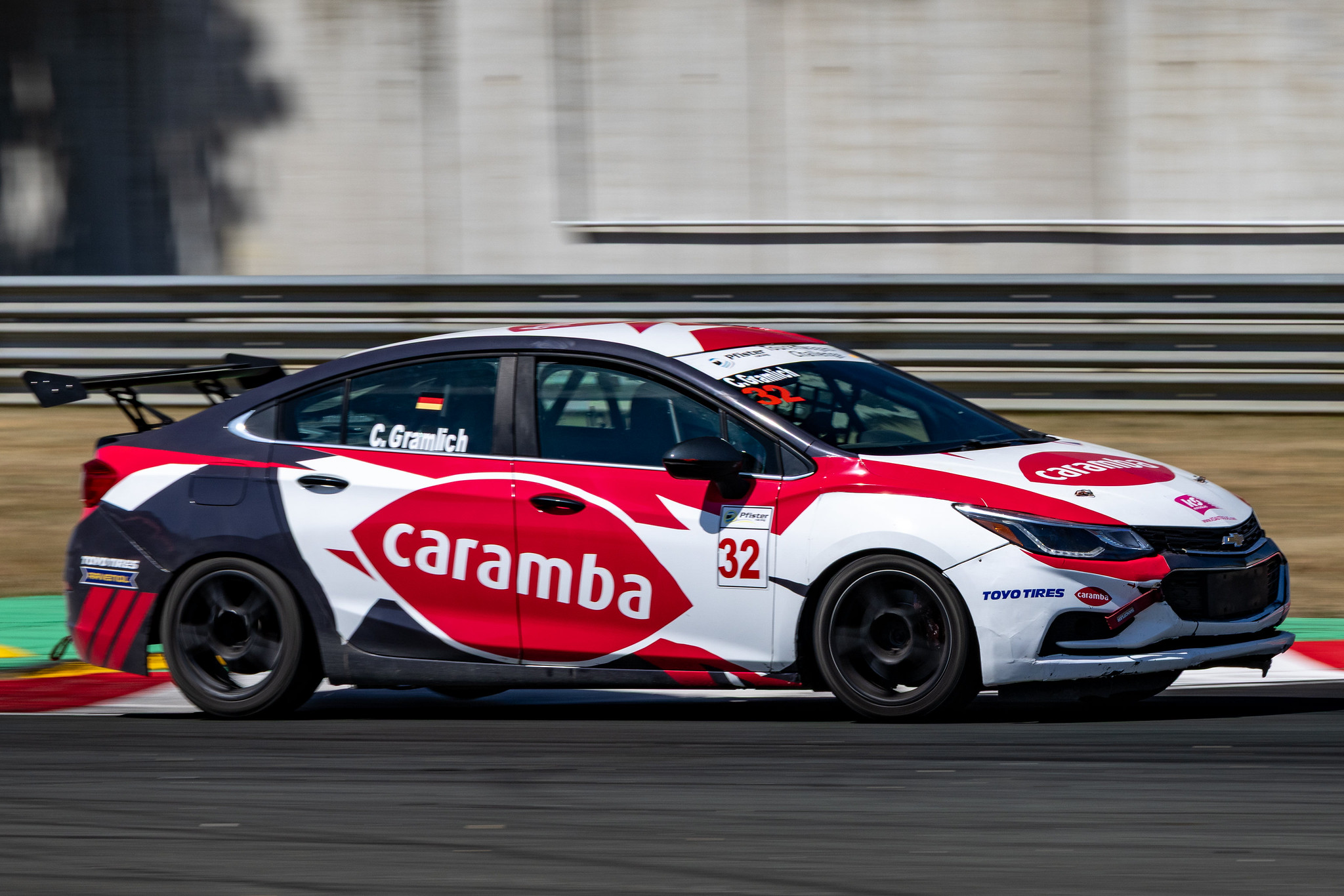 PRTC Comeback fuer Claus Gramlich im CHEVROLET Cruze Turbo Rennwagen