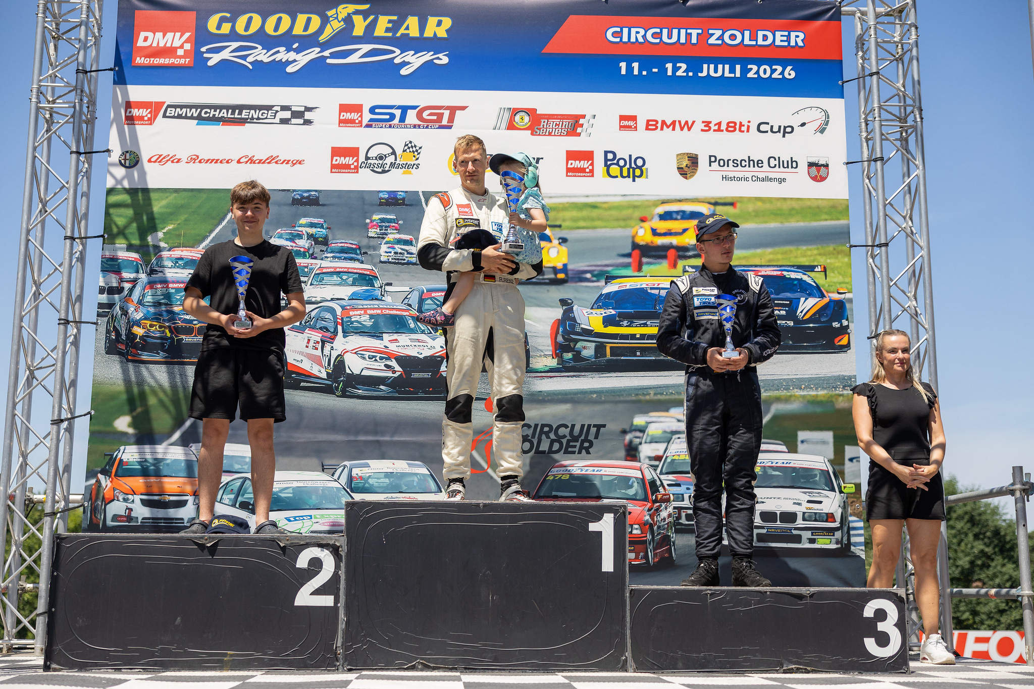 PRTC Podium Zolder Rennen2