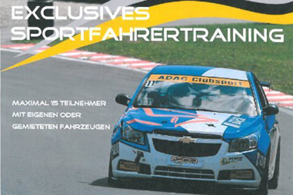 exclusive Sportfahrertrainings